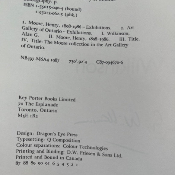 Art book: Henry Moore Remembered, from AGO (Toronto), 1987 - Picture 7 of 16